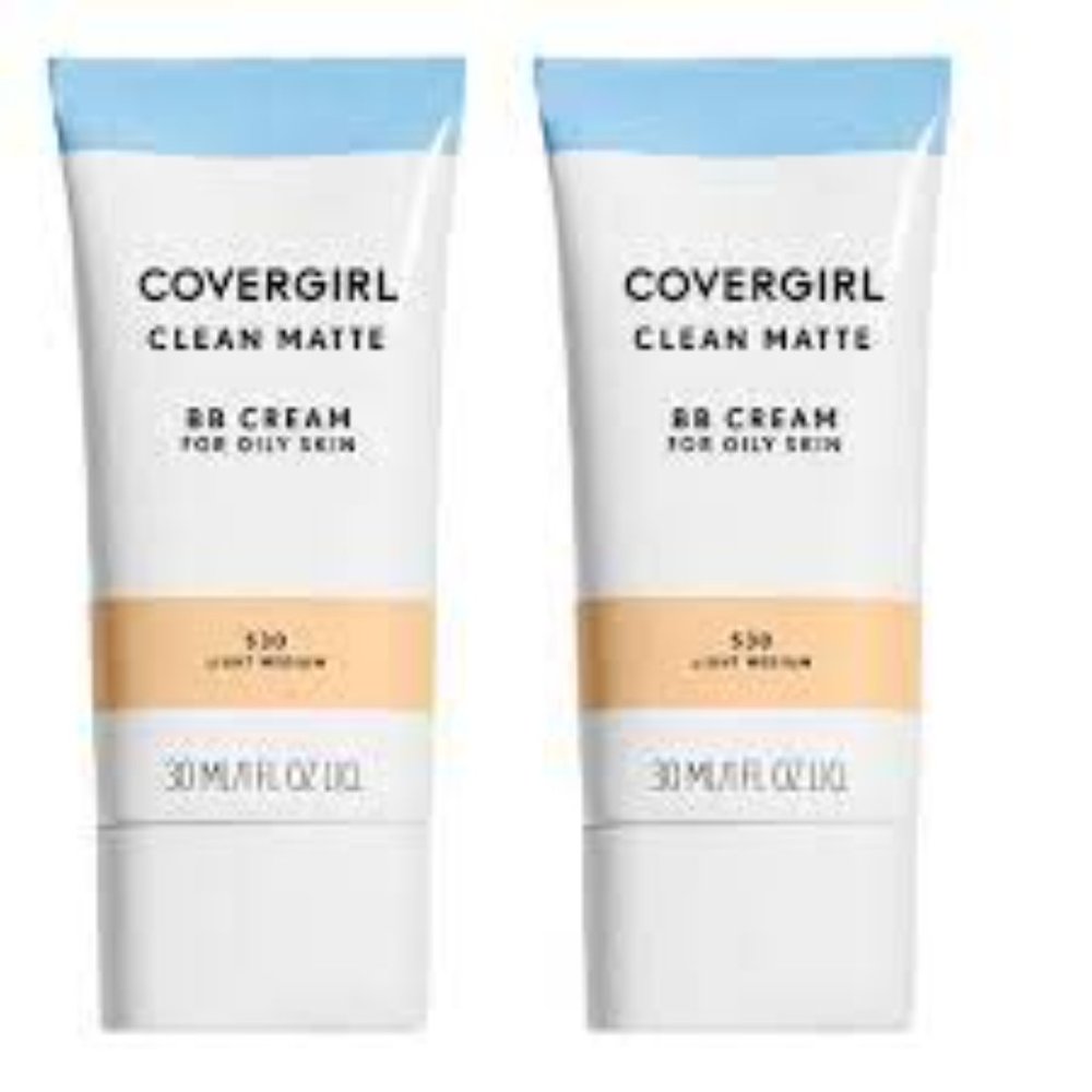 NEW COVERGIRL Clean Matte BB Cream For Oily Skin, Light/Medium 530